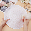 Linen Mini Hat Fascinator Base AJEW-WH0561-32B-3