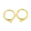 Brass Hoop Earring Findings KK-L211-021G-1