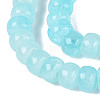 Ombre Effect Dyed Glass Beads Strands GLAA-Q106-05A-A07-3