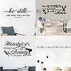 PVC Quotes Wall Sticker DIY-WH0200-059-6