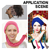 4Pcs 4 Colors Polyester Wig Caps Set DIY-OC0015-18-5