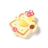 Opaque Resin Imitation Pendants RE-CBA3B4E-01A-2