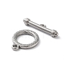 Non-Tarnish 304 Stainless Steel Ring Toggle Clasps X-STAS-A092-09E-P-2
