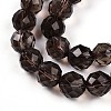 Natural Smoky Quartz Beads Strands G-T140-23A-4