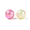 UV Plating Opaque ABS Plastic Beads KY-Q006-06-2