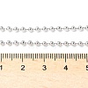 Tarnish Resistant Classic Plain 304 Stainless Steel Mens Womens Ball Chain Necklaces STAS-M174-007-2