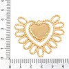 304 Stainless Steel Pendant Cabochon Settings STAS-H249-05G-3