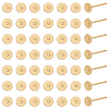 200Pcs 304 Stainless Steel Stud Earring Findings STAS-ME0001-49-1