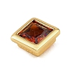 Brass Pave Cubic Zirconia Cabochons CU-CBA30E8-05G-02-2