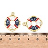 Alloy Enamel Pendants FIND-E057-01C-3