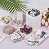 36Pcs 6 Styles Square Paper Gift Boxes CON-BC0007-05-4