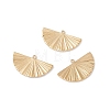 Ion Plating(IP) 304 Stainless Steel Pendants X-STAS-H168-27G-3