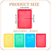 16Pcs 4 Colors Plastic Display Trays for Jewelry ODIS-HY0001-07-2