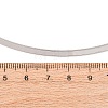 3MM 201 Stainless Steel Wire Choker Necklace NJEW-Z098-04P-3
