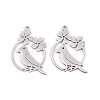304 Stainless Steel Pendants STAS-E521-07P-04-1