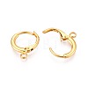 925 Sterling Silver Hoop Earring Findings STER-N016-59G-2