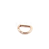 D-shaped Zinc Alloy Spring Ring Clasps PW-WGC1CD5-01-1