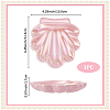 Shell Shaped Porcelain Jewelry Storage Display Trays for Rings AJEW-SP0006-06B-02-2