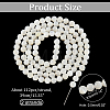 Natural White Shell Beads Strands SHEL-WH0001-007-3