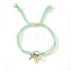 Brass Charm Bracelets TC3588-1-1