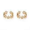 Adjustable Brass Cuff Rings X-RJEW-G105-03G-2