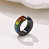 304 Stainless Steel Enamel Cuff Earrings FS-WGDD905-02-2