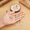 70pcs 7 Style Alloy Beads FIND-SW0001-15-13