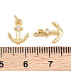 Brass Micro Pave Cubic Zirconia Charms KK-Q085-05F-G-3
