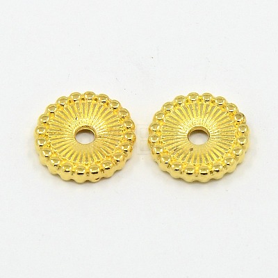 Tibetan Style Spacer Beads TIBE-47916-G-LF-1