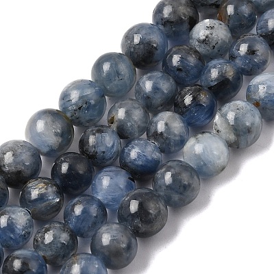 Natural Kyanite/Cyanite/Disthene Beads Strands G-G272-A01-6mm-1