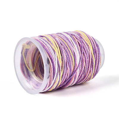35M Segment Dyed Macrame Cotton Cord OCOR-T017-06I-1