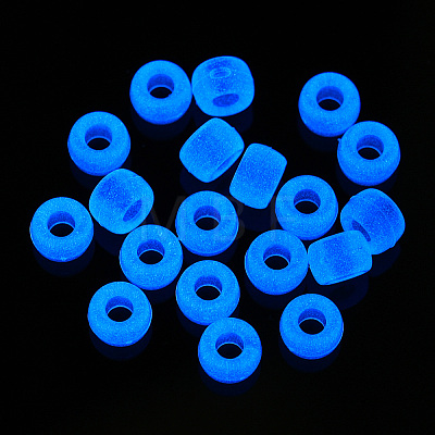 Transparent & Luminous Plastic Beads KY-T025-01-H01-1