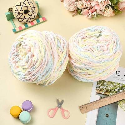 4 Bundles Polyester Yarn FB-FSB9EF-01D-1