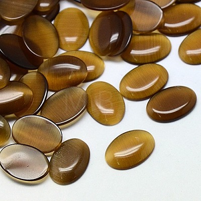 Cat Eye Cabochons CE-J005-10x14mm-M-1