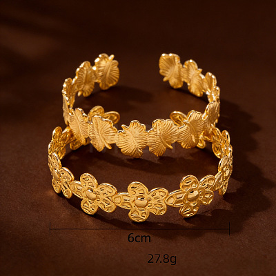 Alloy Cuff Bangles for Women WG81EF3-01-1