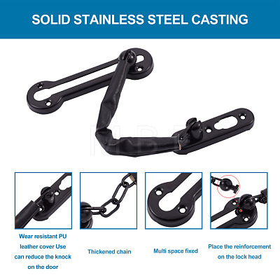 Stainless Steel Swing Bar Door Lock SW-TAC0002-02D-1