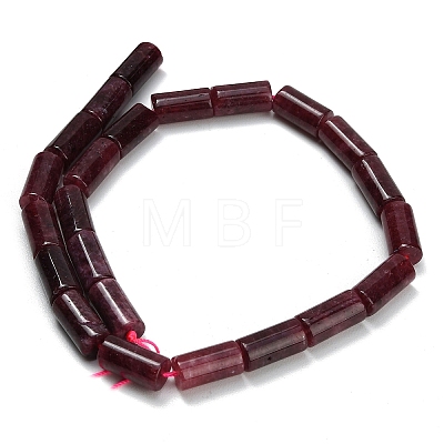 Dyed Natural Malaysia Jade Beads Strands G-C285-B01-01D-1