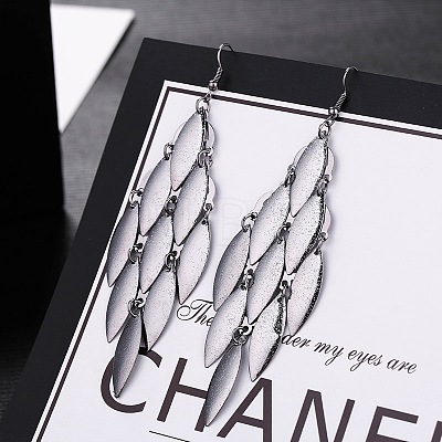 Fashionable Alloy Tassel Earrings LE0985-10-1