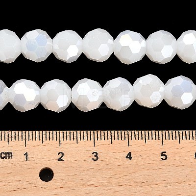 Imitation Jade Glass Beads Stands EGLA-A035-J10mm-B05-1