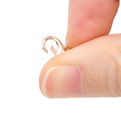 Zinc Alloy Lobster Claw Clasps E102-RG-1