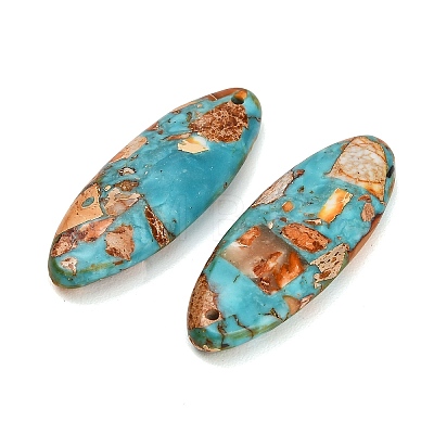 Dyed Synthetic Imperial Jasper Pendants GG-CBAA20A-09A-1