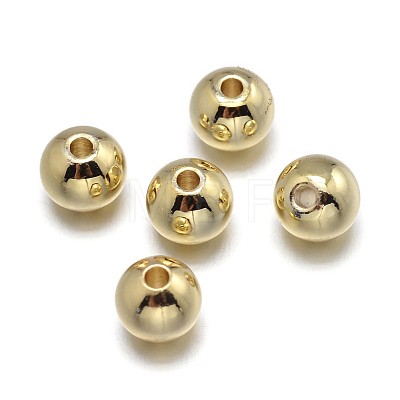 Brass Beads KK-F0317-6mm-01-NR-1