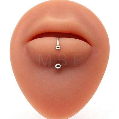 Stainless Steel Lip Rings Piercing Jewelry for Women Men WG14C26-04-1