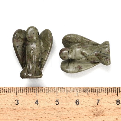 Natural Unakite Gemstone Carved Angle Figurines GG-CBA8396-A13-1