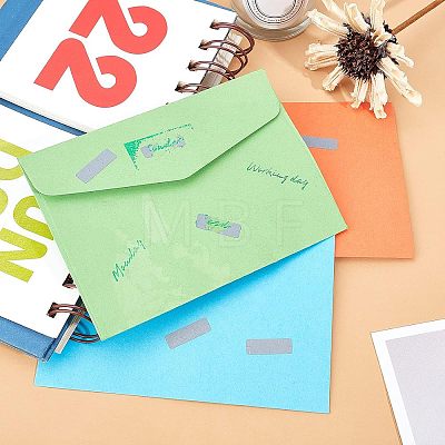Coated Scratch Off Film Password Sticker LS-DIY-WH0184-07-1