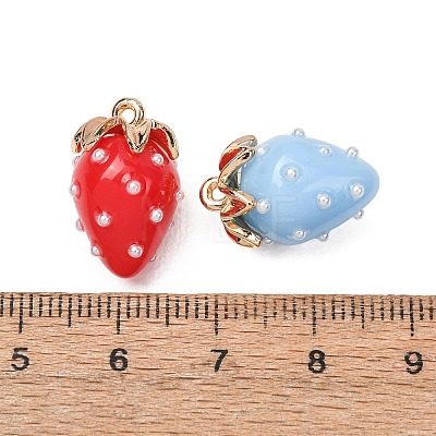 Opaque & Transparent Resin Pendants RE-CBA014D-01G-1