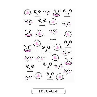 Nail Decals Stickers MRMJ-T078-85F-1