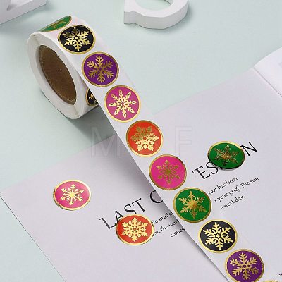 Christmas Roll Stickers DIY-J002-B02-1
