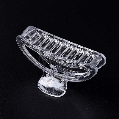 Transparent Plastic Large Claw Hair Clips PHAR-F016-10-1