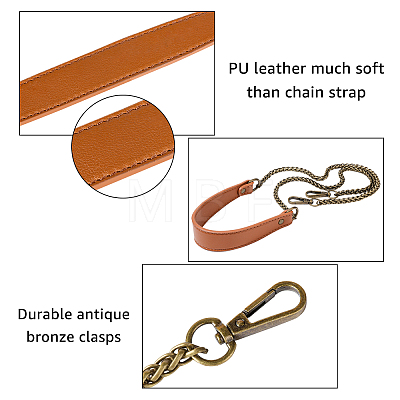 PU Leather Bag Straps FIND-WH0049-57A-1